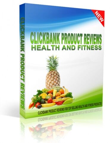 eCover representing Health and Fitness Clickbank Product Reviews eBooks & Reports with Personal Use Rights