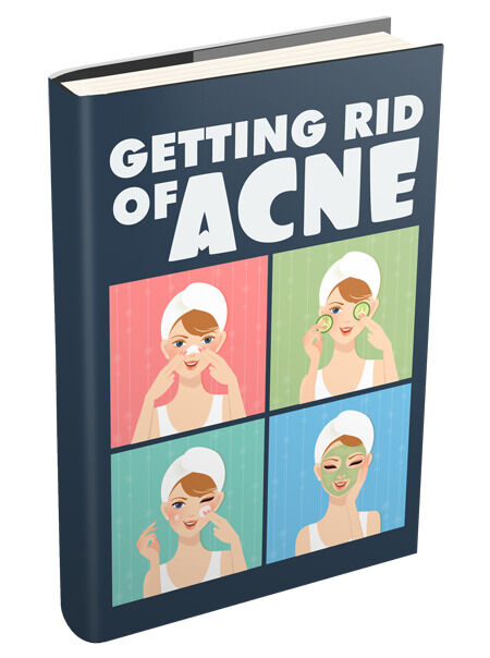 eCover representing Getting Rid Of Acne eBooks & Reports with Resell Rights