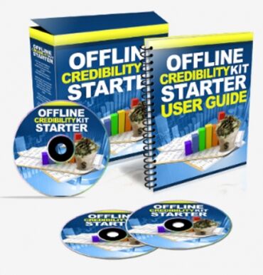 eCover representing Offline Credibility Starter Kit Videos, Tutorials & Courses with Personal Use Rights