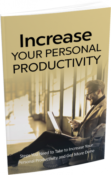 Increase your personal productivity