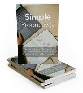 Simple Productivity - Private Label Rights