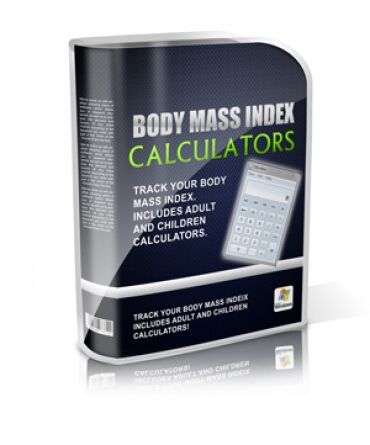 eCover representing Body Mass Index Calculators Software & Scripts with Master Resell Rights