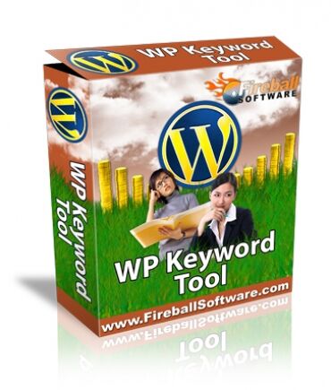 eCover representing WP Keyword Tool  with Master Resell Rights