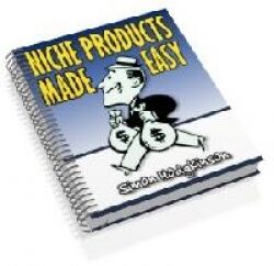 eCover representing Niche Products Made Easy eBooks & Reports with Master Resell Rights