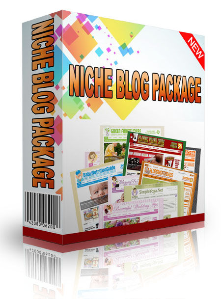 eCover representing Niche Blog Package With Flipping Rights Videos, Tutorials & Courses with Private Label Rights