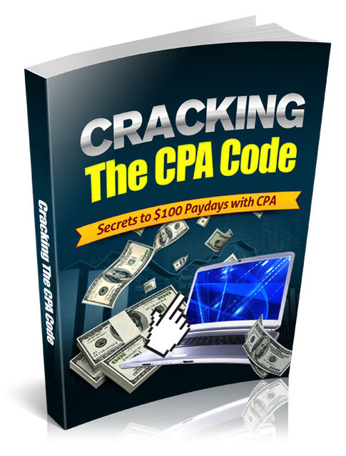 eCover representing Cracking The CPA Code eBooks & Reports with Master Resell Rights