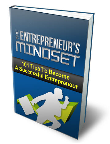 eCover representing The Entrepreneur's Mindset eBooks & Reports with Private Label Rights