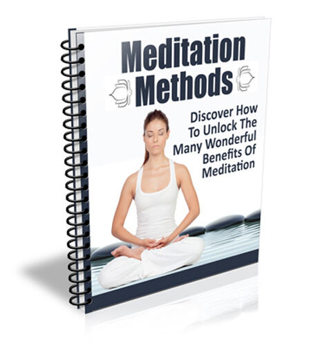 eCover representing Meditation Methods eCourse eBooks & Reports with Master Resell Rights