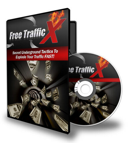 eCover representing Free Traffic X Videos, Tutorials & Courses with Private Label Rights