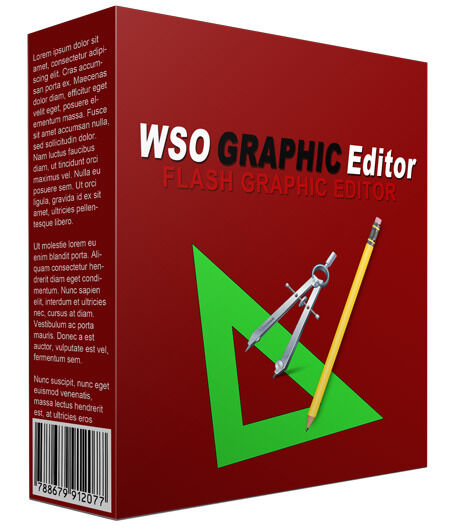 eCover representing WSO Graphic Editor Software & Scripts with Personal Use Rights