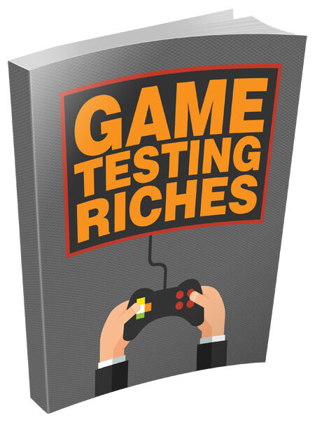 eCover representing Game Testing Riches eBooks & Reports with Master Resell Rights