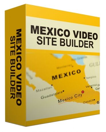 eCover representing Mexico Travel Video Site Builder  with Master Resell Rights