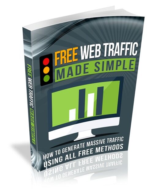 eCover representing Free Web Traffic Made Simple eBooks & Reports with Master Resell Rights
