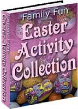 eCover representing Family Fun Easter Activity Collection eBooks & Reports with Master Resell Rights