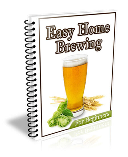 eCover representing Easy Home Brewing eBooks & Reports with Private Label Rights