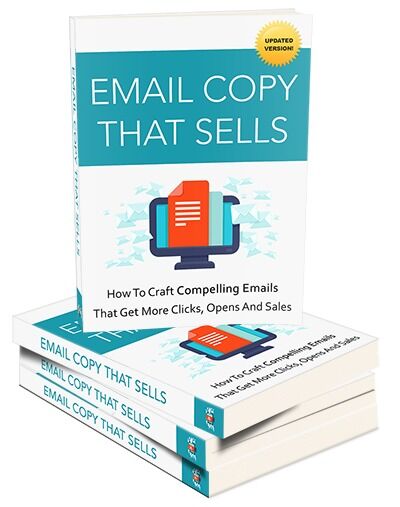eCover representing Email Copy That Sells eBooks & Reports/Videos, Tutorials & Courses with Master Resell Rights