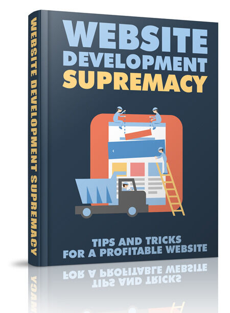 eCover representing Website Development Supremacy eBooks & Reports with Resell Rights