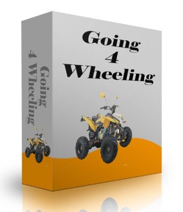 eCover representing 25 Going 4 Wheeling Articles  with Private Label Rights