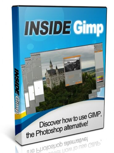 eCover representing Inside Gimp Videos, Tutorials & Courses with Personal Use Rights