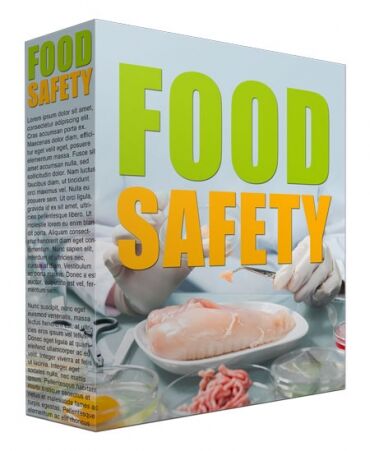 eCover representing The Food Safety Content Articles, Newsletters & Blog Posts with Private Label Rights