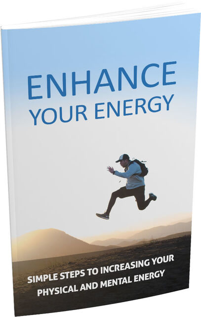 eCover representing Enhance Your Energy eBooks & Reports with Master Resell Rights