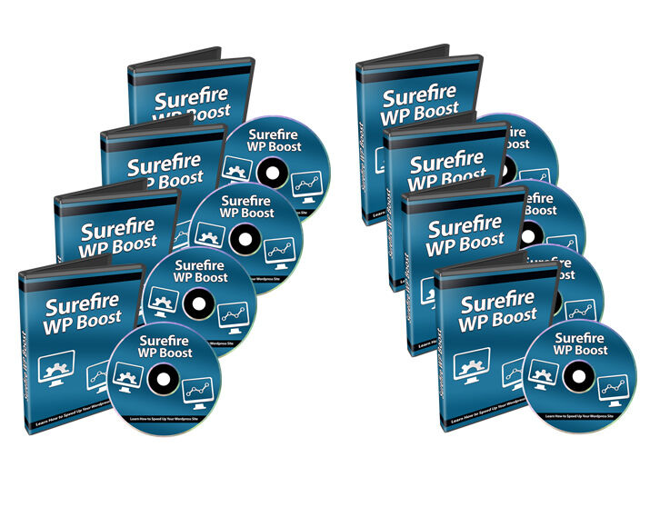 eCover representing Surfire WP Boost Videos, Tutorials & Courses with Private Label Rights