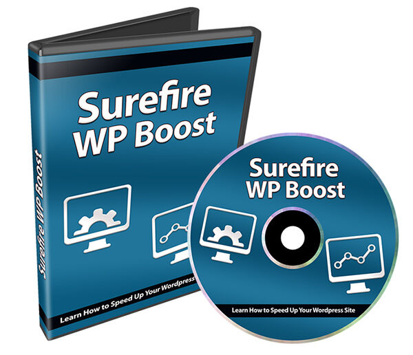 eCover representing Surfire WP Boost Videos, Tutorials & Courses with Private Label Rights
