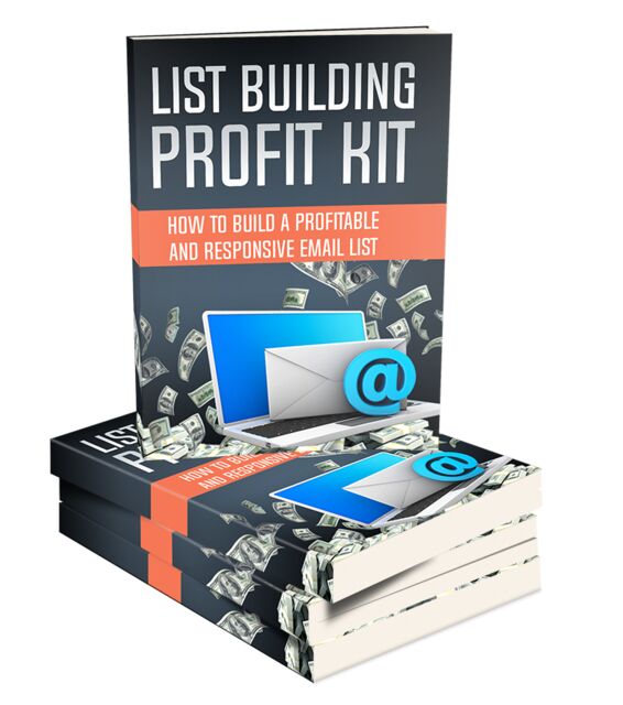 eCover representing List Building Profit Kit eBooks & Reports with Master Resell Rights