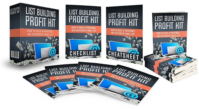 eCover representing List Building Profit Kit Video Upgrade Videos, Tutorials & Courses with Resell Rights