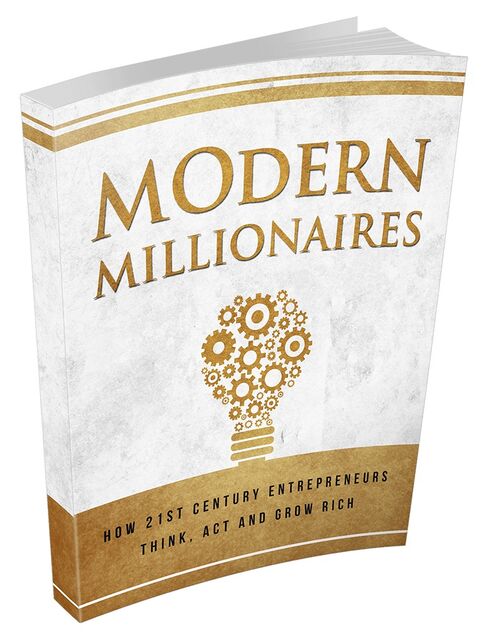 eCover representing Modern Millionaires eBooks & Reports with Master Resell Rights