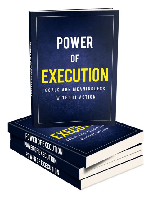 eCover representing Power Of Execution eBooks & Reports with Master Resell Rights