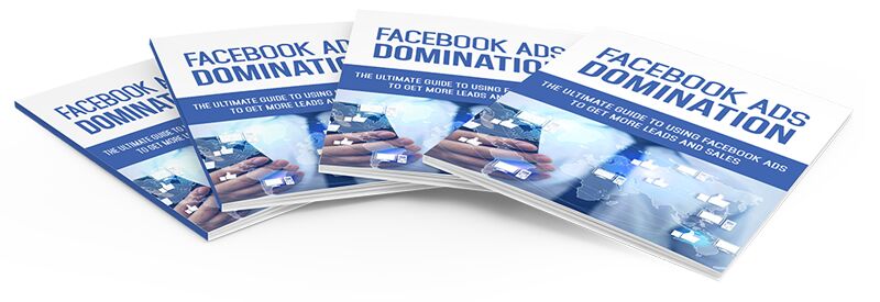eCover representing Facebook Ads Domination eBooks & Reports with Master Resell Rights