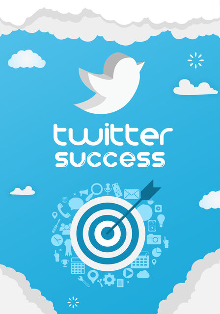 eCover representing Twitter Success eBooks & Reports with Private Label Rights