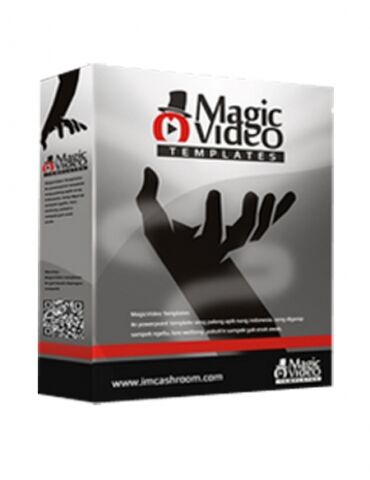 eCover representing Magic Video Templates Review Pack  with Private Label Rights