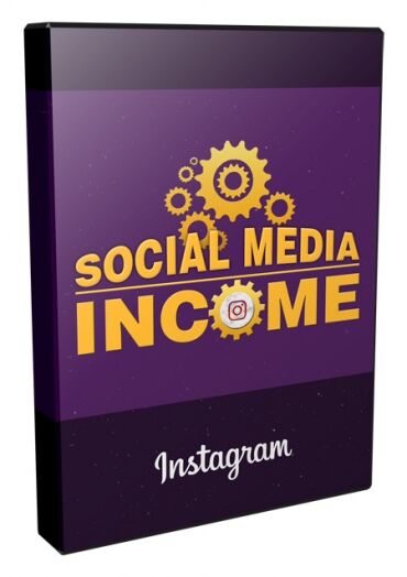 eCover representing Social Media Income - Instagram Videos, Tutorials & Courses with Master Resell Rights