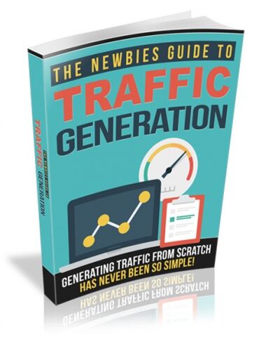 eCover representing The Newbies Guide To Traffic Generation eBooks & Reports with Master Resell Rights