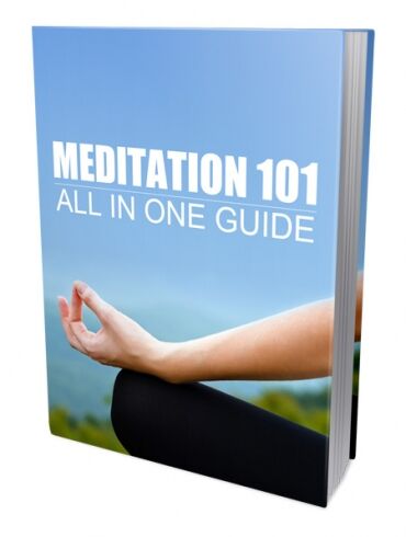 eCover representing Meditation 101 eBooks & Reports with Personal Use Rights