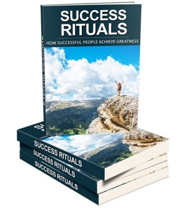 eCover representing Success Rituals eBooks & Reports with Master Resell Rights