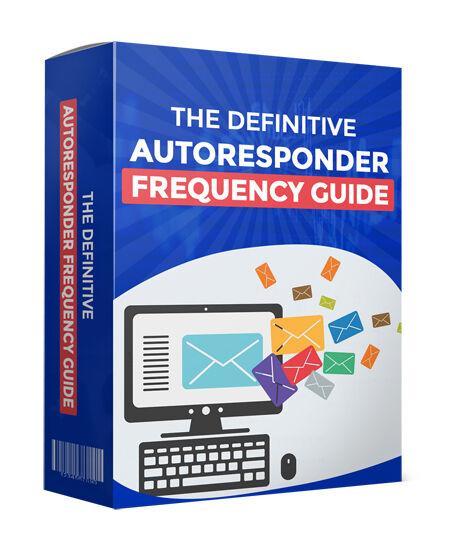 eCover representing The Definitive Autoresponder Frequency Guide eBooks & Reports with Master Resell Rights