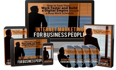 eCover representing Internet Marketing For Business People Video Upgrade eBooks & Reports/Videos, Tutorials & Courses with Master Resell Rights