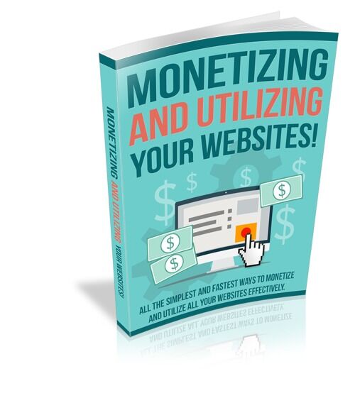eCover representing Monetizing and Utilizing Your Website eBooks & Reports with Master Resell Rights