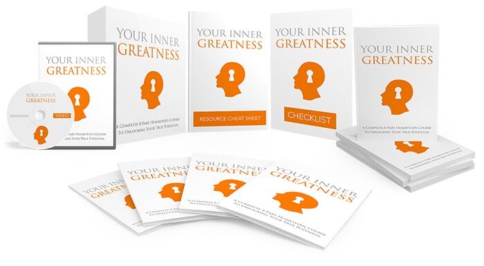 eCover representing Your Inner Greatness eBooks & Reports with Master Resell Rights
