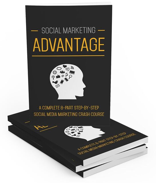 eCover representing Social Marketing Advantage eBooks & Reports with Master Resell Rights