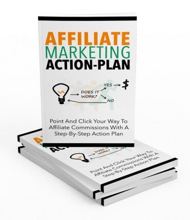 eCover representing Affiliate Marketing Action Plan eBooks & Reports with Master Resell Rights