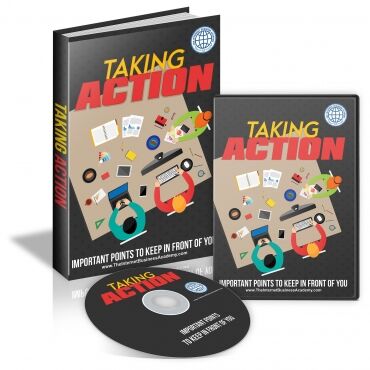 eCover representing Taking Action Videos, Tutorials & Courses with Master Resell Rights
