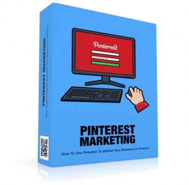 eCover representing Pinterest Marketing eBooks & Reports with Personal Use Rights