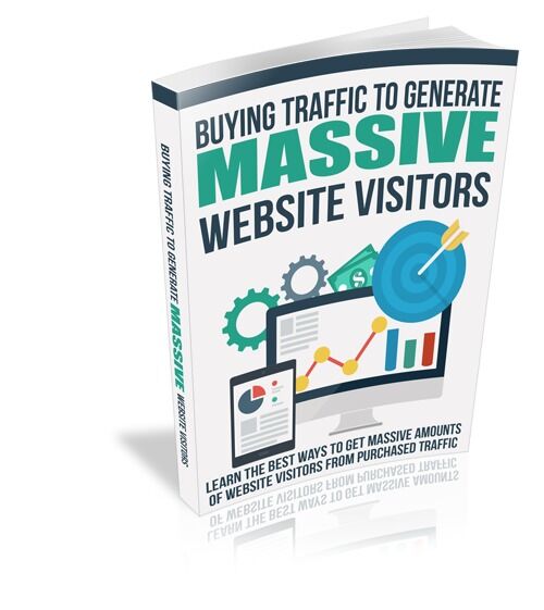 eCover representing Buying Traffic to Generate Massive Website Visitors eBooks & Reports with Master Resell Rights