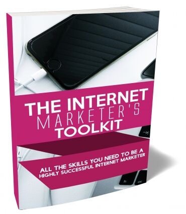eCover representing The Internet Marketer's Toolkit eBooks & Reports/Videos, Tutorials & Courses with Master Resell Rights
