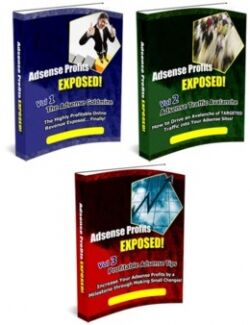 eCover representing Adsense Profits Exposed! eBooks & Reports with Master Resell Rights