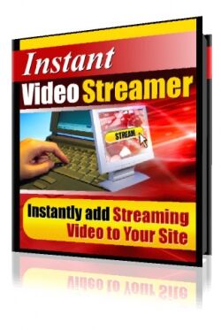 eCover representing Instant Video Streamer  with Master Resell Rights